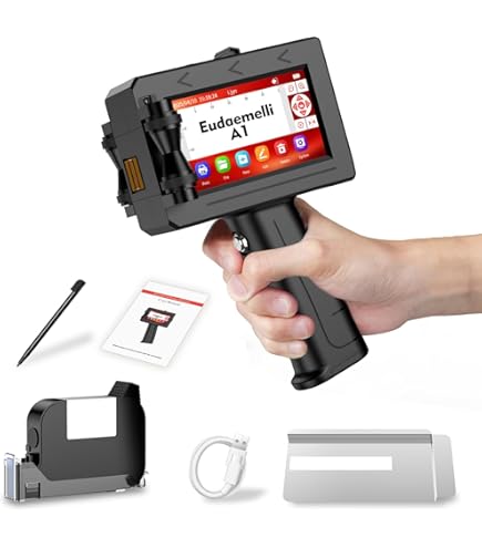Amazon.com: Minssine Handheld Inkjet Printer, MS-C10 Portable